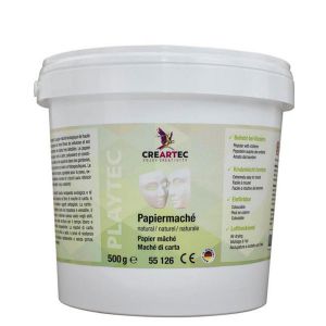 Masa papierowa Papier Mache Creartec Natural 500g